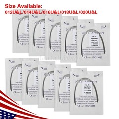 USA Dental Ortho Super Elastic Niti Round Arch Wire Ovoid 012-020upper/lower DL