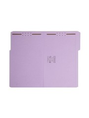 Smead Fastener File Folder 2 Fasteners Reinforced 1/3-Cut Tab Legal Size