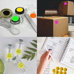 Royal Green Colored Labels Roll 1 1/4 Inch (3cm) Color-Coding Dot Stickers 30mm