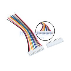 JST XH2.54mm 12 Pin 10/20/30cm Wire Cable Connector Male Female Plug Socket Lot
