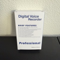 Paranormal Ghost Hunting Equipment Digital EVP Voice Activated Recorder 8GB