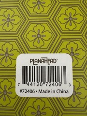 PlanAhead Green Floral Pattern Journal Illustrated Cardboard Cover Notebook New