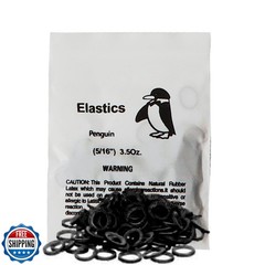 LA MIERE Non latex 100P Black Orthodontic Elastics Dental Rubber Bands Intrao