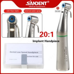 Dental 1:5 LED Fiber Optic Contra Angle Handpiece compatible NSK Ti-MAX X95L
