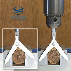 Spring-Loaded Tap Guide set of 2 Pcs &ROUND BAR CENTER FINDER Skylark Tool USA