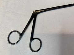 Symmetry Codman 67-7321 Spurling Opti Length Rongeur IVD Cup 4×10 Straight SPINE