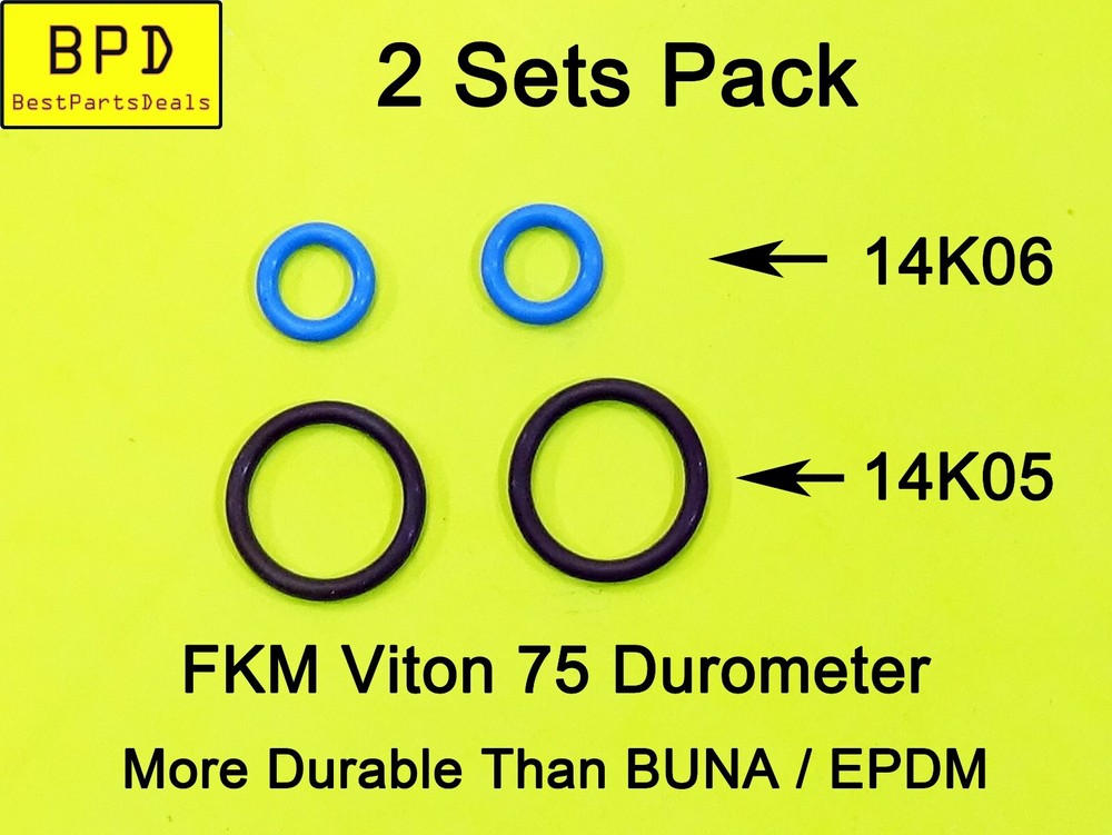 2 Sets 14K06 / 14K05 Purox Linde Welding And Brazing Torches FKM O-Ring Seal Kit