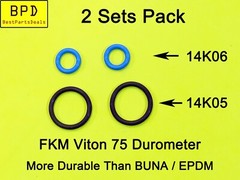 2 Sets 14K06 / 14K05 Purox Linde Welding And Brazing Torches FKM O-Ring Seal Kit