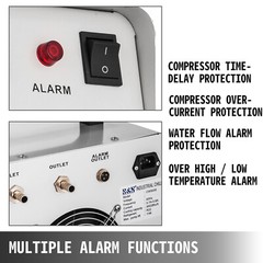 VEVOR Laser Industrial Water Chiller Tool CW5200/5000/3000 for Engraver Cutter