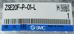 SMC ZSE20F P 01 L DIGITAL Pressure Switch Vacuum Gauge ZSE20F-P 12-24 VDC OP