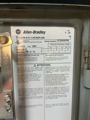 ALLEN BRADLEY,512-ADB-A1C-1-4G-6GP-24,SIZE 0 COMBINATION STARTER FUSED