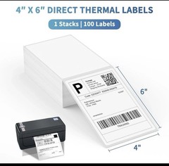 9527 Product 4″ x 6″ Direct Thermal Shipping Labels, 1 Stack/100