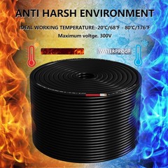 18 Gauge Wire 2 Core Conductor Duplex Marine Grade Dual Twin 18AWG Electrical Ca