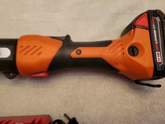 Utilco BLL-W-I 18 Volt 6 Ton In-line Press Crimper Working Ships Free
