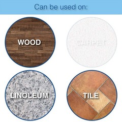 softtouch 7/8″ Round Nail On Heavy Duty Felt Furniture Pads 7/8 Inch, Brown