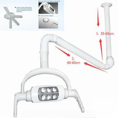 Ceiling Mounted Dental Operation Lamp Induction Sensor Manual Switch LED Light