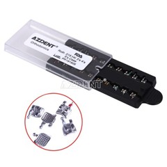 20Pc AZDENT Dental Orthodontic Bracket Braces Mini Roth/MBT .018/.022 345 Hooks