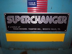 SUPERCHANGER STAINLESS STEEL PLATE HEAT EXCHANGER 222 SQ/FT UX-216-HP-57