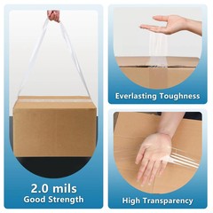 2.0 Mil Premium Packing Tape 3 inch x 110 Yards (24 Rolls) – Clear Shipping Pack