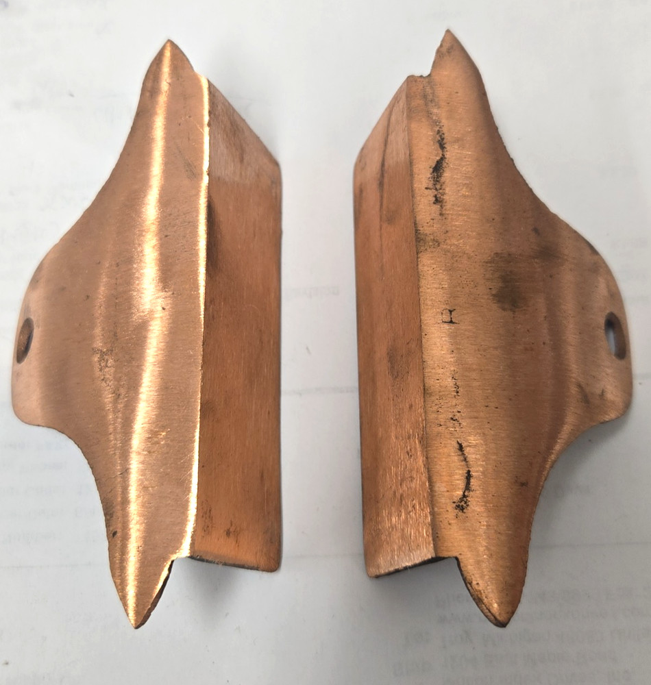RIDGID (58050) 3-1/2″ SOFT COPPER JAW COVERS SOLD IN A SET OF 2 *NEW NEVER USED*