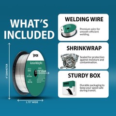 (2 x 1-Lb Spools) PGN ER4043 .035″ MIG Aluminum Welding Wire