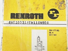 New Rexroth 4WE10D31/CW110N9DA Hydraulic Valve 90VA/550VA