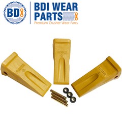 10PK 1U3302 1U-3302 Bucket Teeth w/ 9J2308 Pins, 8E6259 Retainer For J300 Tooth