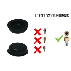 US 4Pcs Dental Overdenture Retention Caps For Locator Abutment Implant Inserts