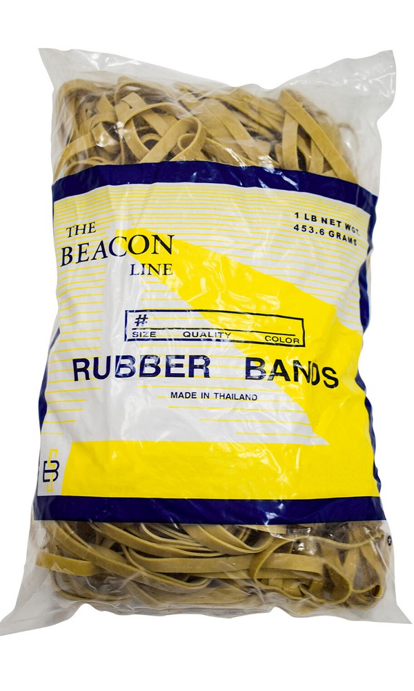 SSWBasics – Rubber Bands – Size 64 (3-1/2″ x 1/4”) – 1lb Pack- Rubber Bands