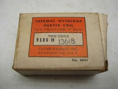 CUTLER HAMMER 1361B HEATER PKG OF 2 NSMP