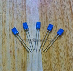 200pcs 2x5x7mm Blue Diffused Led Rectangle Rectangular Light LED Lamp Bulb New