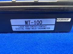 SHIMPO MT-100 Tachometer, +/-0.006% RPM Acc, LCD 45AE67