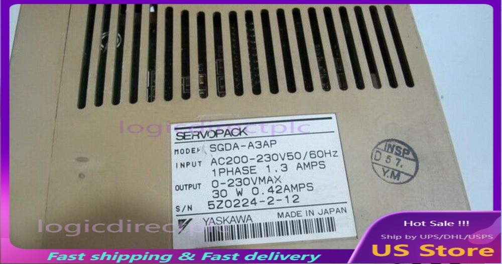 1PC YASKAWA SERVO Driver SGDA-A3AP Refurbished 180 days Warranty #