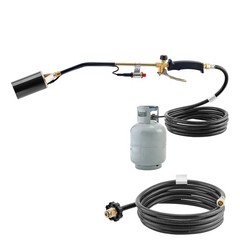 KFFKFF Propane Torch Weed Burner, 1,800,000 BTU Output with 10 ft Hose