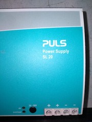 PULS POWER SUPPLY SL 20 110 REV C AC 100-120/220-240V 10/5A 50-60HZ DC24V 20A