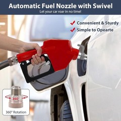 3/4 inch NPT Automatic Fuel Nozzle 13/16 inch Spout Auto Shut Off Gas Nozzle