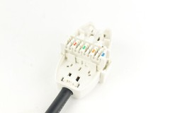 760235591 fiber optic cable 6A U/UTP cord Plenum RJ45 to ceiling connector