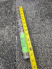 BC0816-13 Cast Bronze SAE660 Cored Bar, 932 Bronze Round Tube 1″ x 2″ x 13″