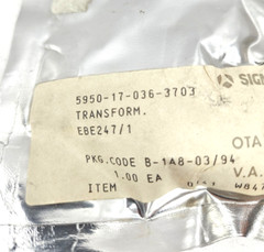 5950-17-036-3703 Pulse Transformer 5950170363703 EBE247-1