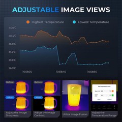 TOPDON TC001 Thermal Imaging Camera Type-C IR High Resolution 256×192 Portable