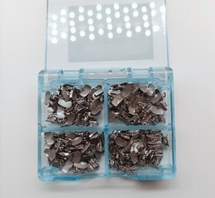50Set Dental Orthodontics Bondable Buccal Tubes 1st Molar Roth 022 Mesh Base
