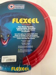 PFE61004TR 3/8″ X 100′ AIR HOSE FLEXEEL W/1/4″ MPT FITTINGS COILHOSE PNEUMATICS
