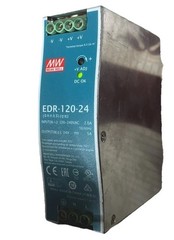 Mean Well EDR-120-24 AC/DC 24V 5A 120W Basic Industrial DIN Rail Power Supply