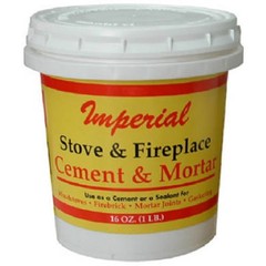 UNITED STATES HDW MFG/U S HA KK0283-A 16OZ HiTemp Furn Cement, 16 Oz