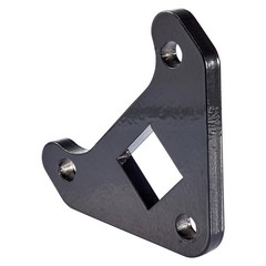 2Pcs Chinese Mini Excavator Drive Motor Reinforcement Brackets W/ Tie Down Slot