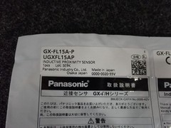 PANASONIC GX-FL15A-P Inductive Proximity Sensor, 6.7mm, PNP, 12-24 VDC