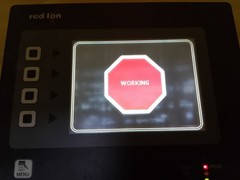 Red Lion Controls G306A HMI Operator Interface Console Display Panel G306A000