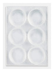 Scotch Clear Adhesive Bumper Pads 40 PCS, Self-Stick Rubber 1/2″ Round,