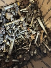 metric bolts 50+ Pounds !! Of Mostly Metric Bolts Full Medium Flat Rate Box — B