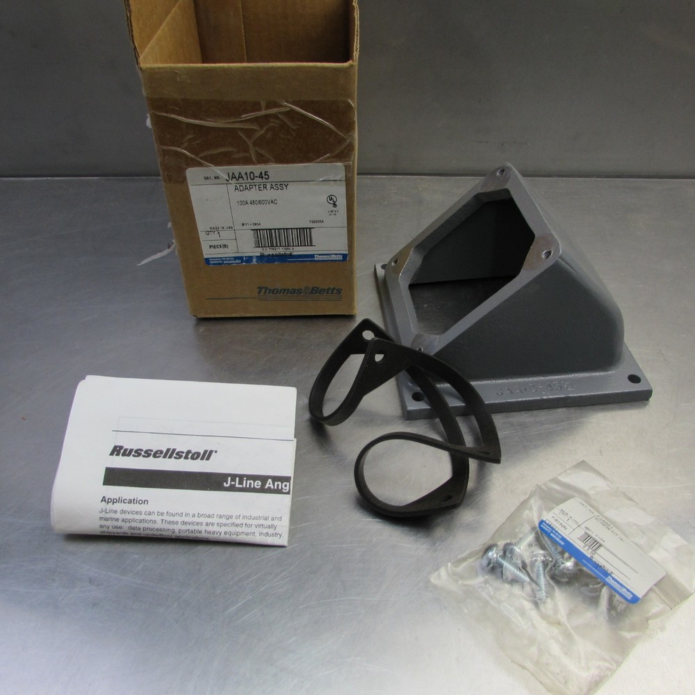 T&B Russellstoll JAA10-45 J-Line 45 Degree Vertical Angle Assy 100A 480/600VAC